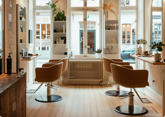 Moderne frisør salon